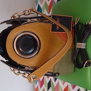 BOX PURSE..DIOPHY..multi  ..